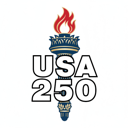 USA250 torch logo